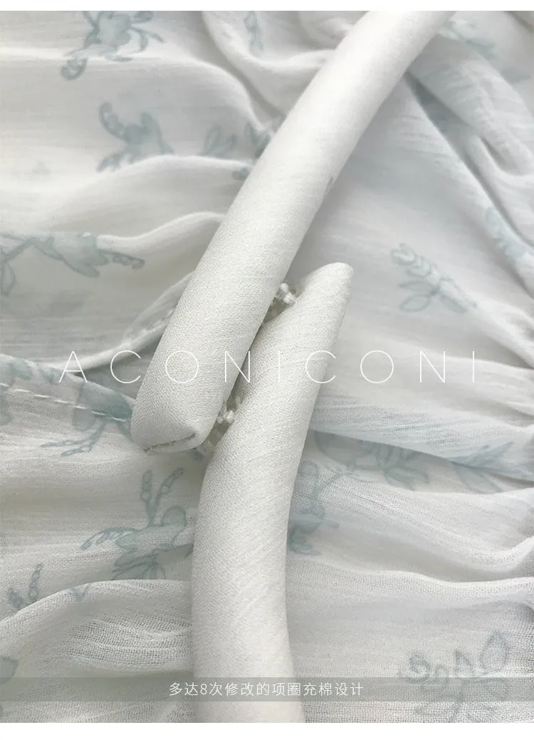 Aconiconi｜Light Cloud Creamy Gentle French 2 Piece Tops and Skirts suit - Cloud