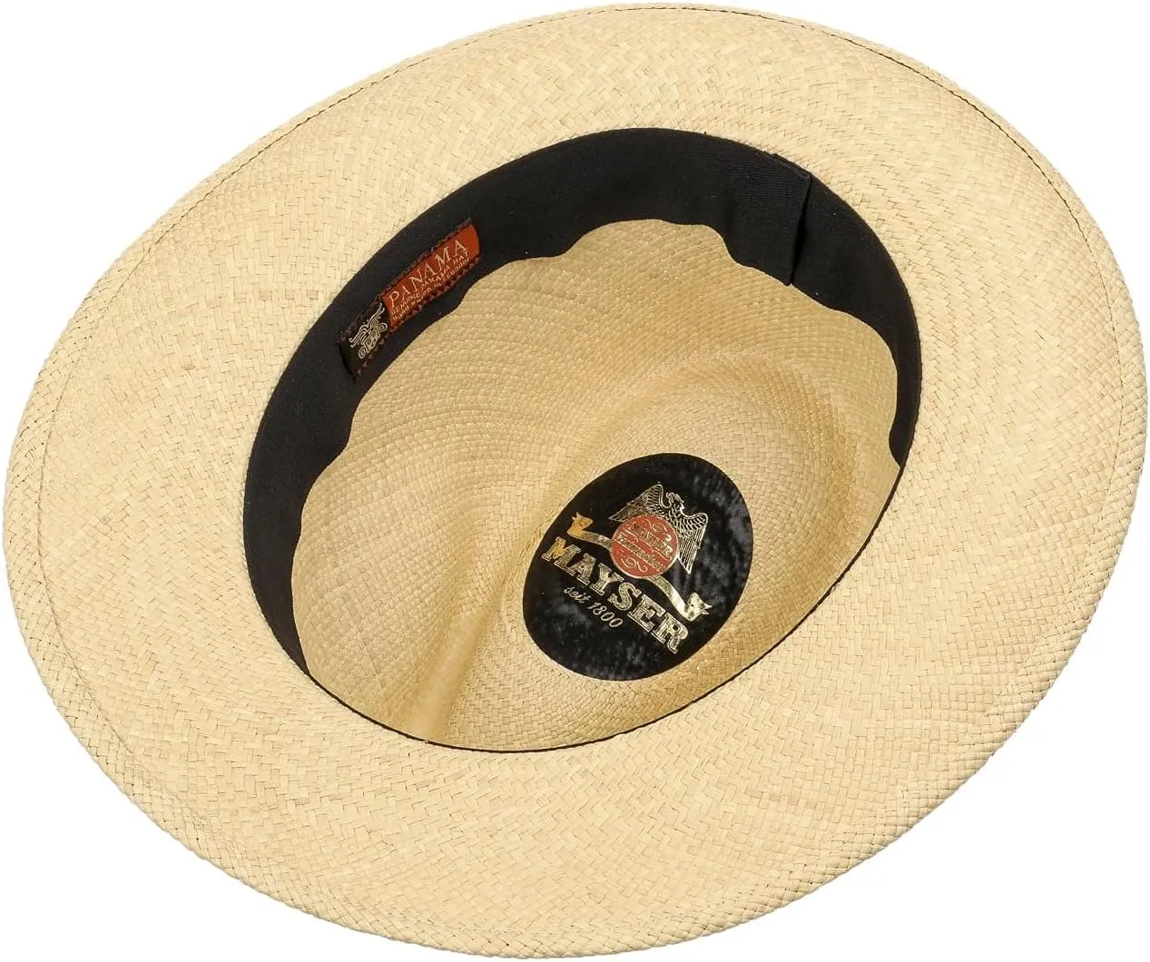 Albenga Panama Bogart Hat Men - Made in The EU