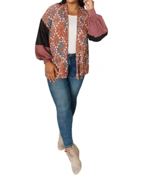 Andree By Unit - Jessie Mixed Print Cardigan