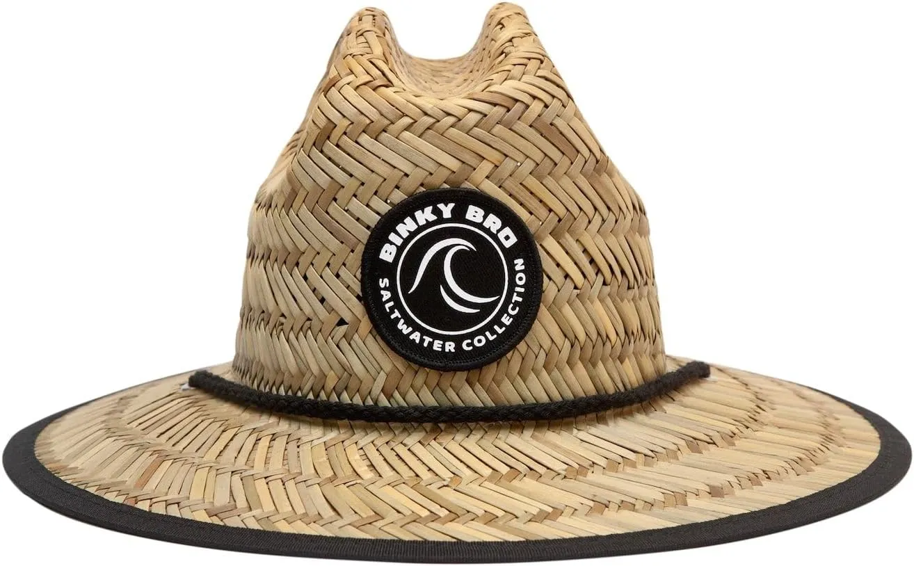 Barney Patrol Kids Natural Woven Straw Sun Hat - Beach and Pool Protection for Toddler, Baby, Youth Sizes