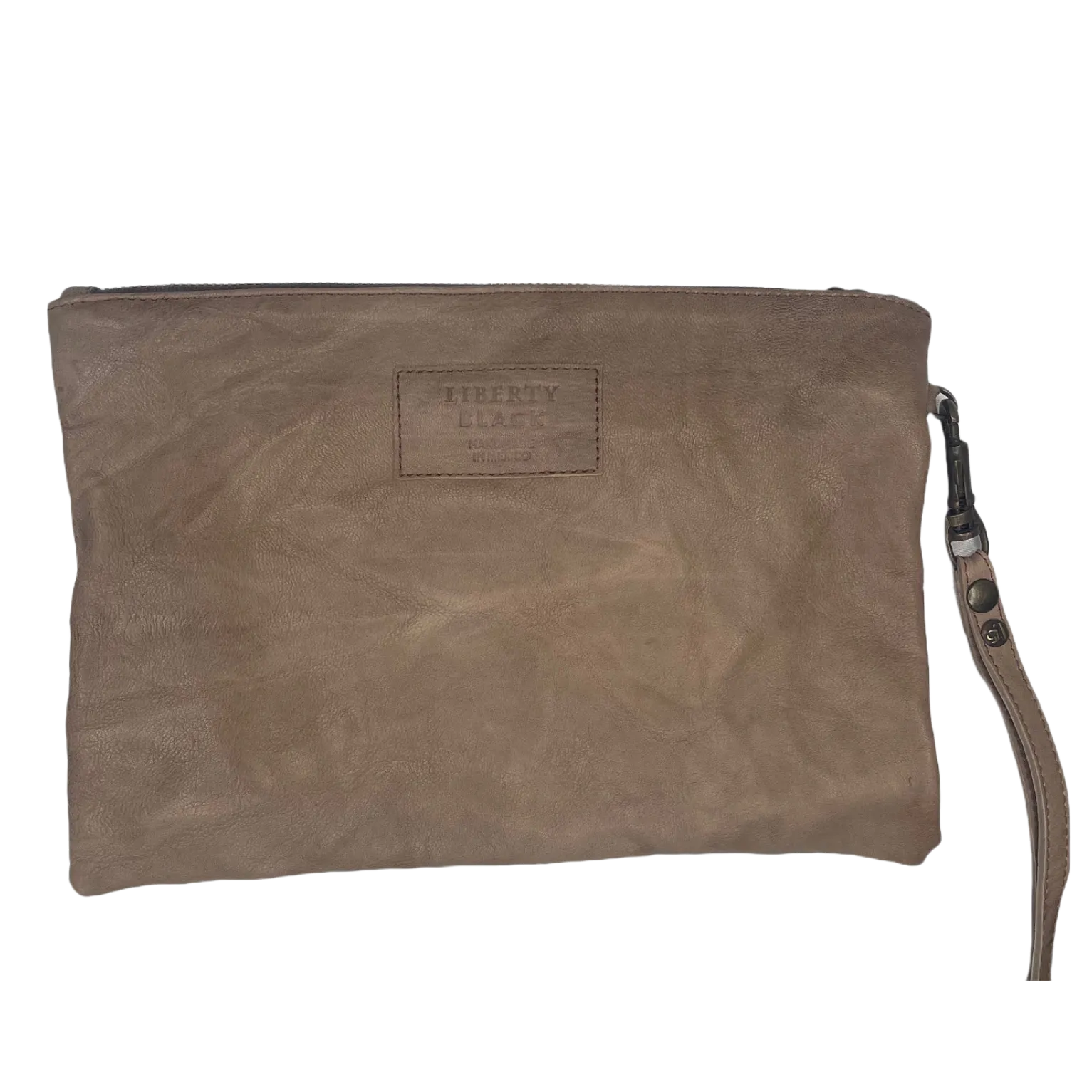 Liberty Black Ladies Albani Taupe Brown Wristlet Purse LBBG617-ATB