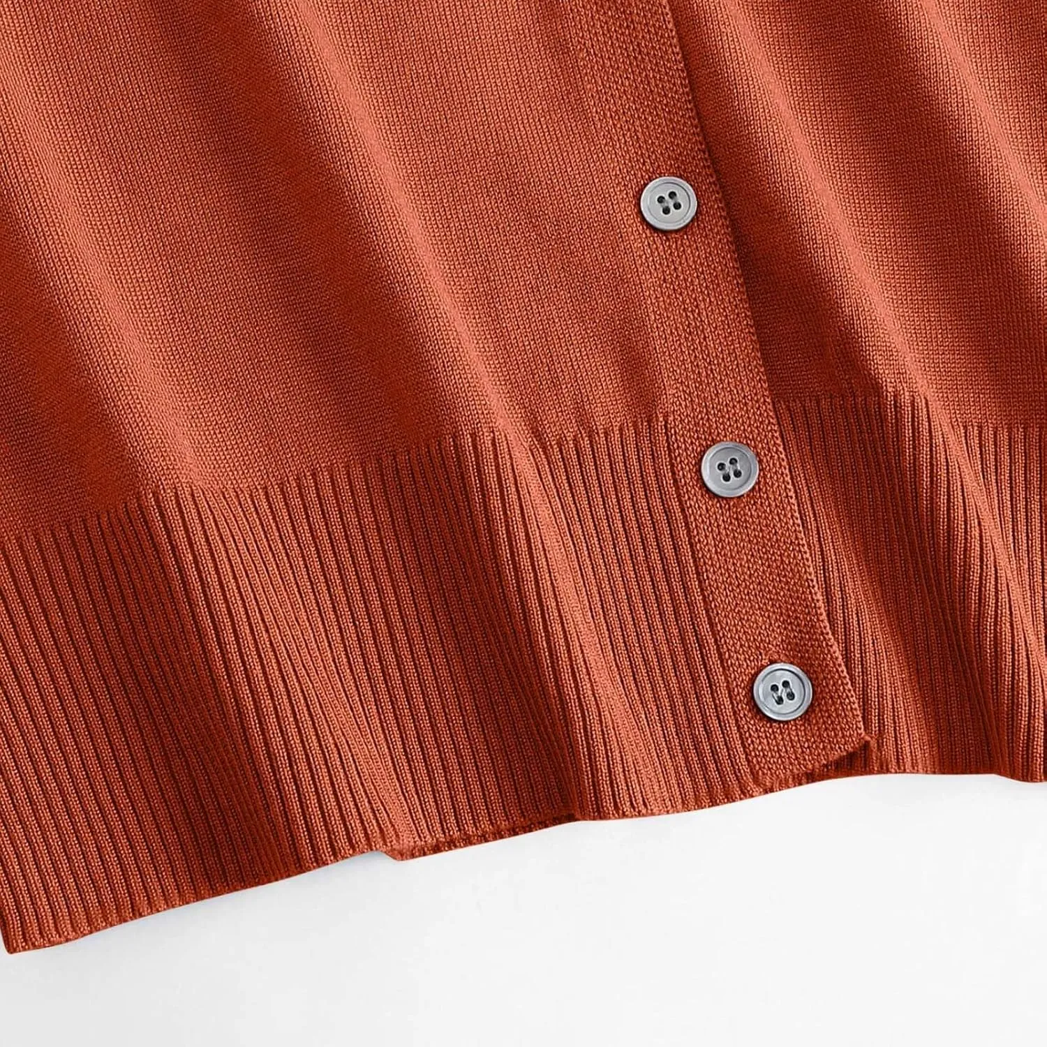 Lightweight Cardigan Sweaters for Women Fall Fashion 2024 Long Sleeve Open Front v Neck Button Down Cardigan Jackets