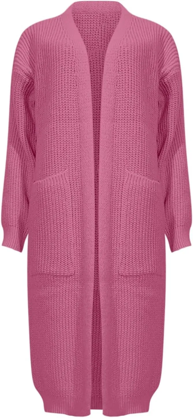 Womens Cardigan 2023 Open Front Button Down Lightweight Sweaters Loose Cardigans Knit Outwear Long Sleeve Cardigans